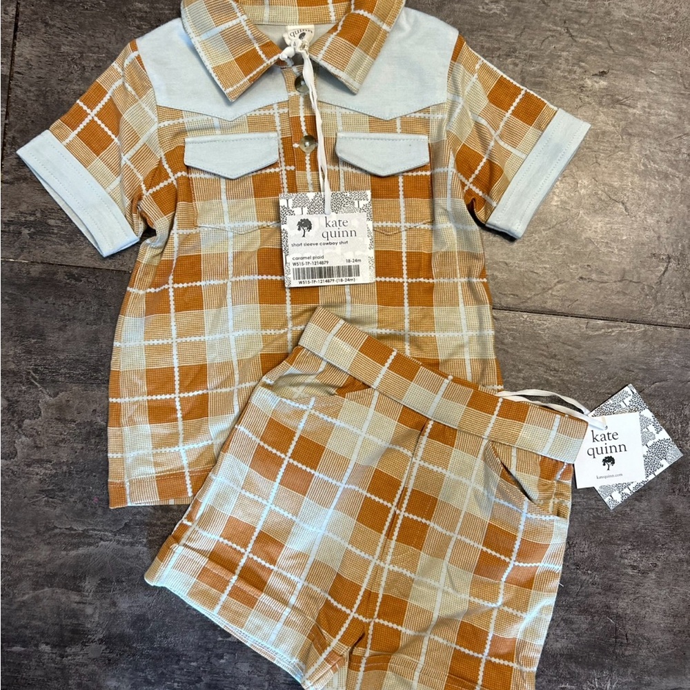 Kate Quinn Exclusive Plaid Outfit | NWT